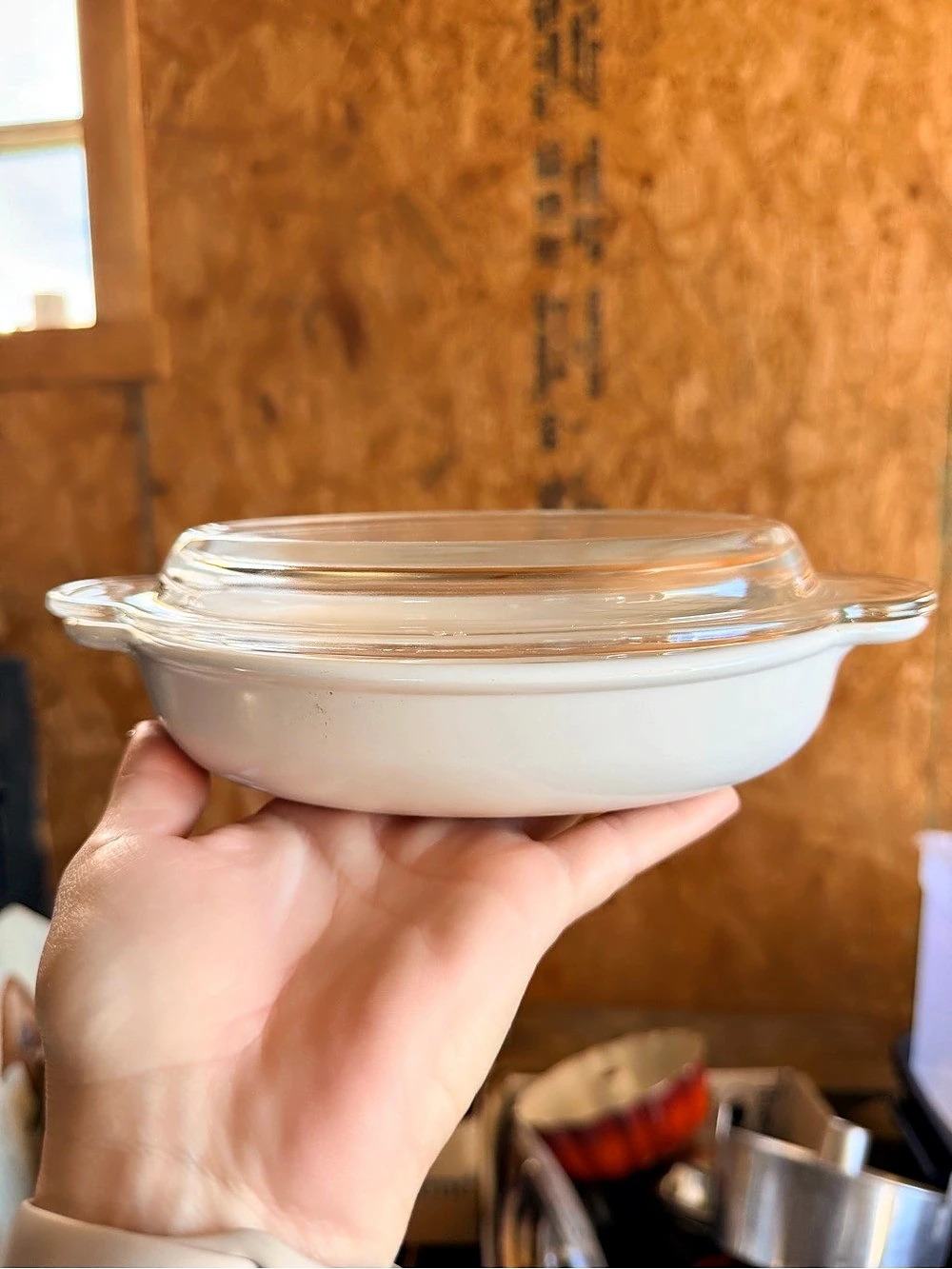 Corning Ware P-14-B White Covered Cookware Dish